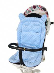 1 件加厚柔软婴儿车座椅垫，适用于婴儿推车、高脚椅、汽车座椅，秋冬季 - 彩色 - 查看 11