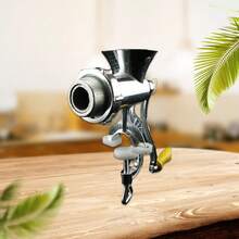 Manuelle Fleischwolf mit Wurstfüller – Vielseitige Küchenmaschine für Haushalt & Hobbyköche