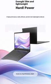 Lenovo Laptop Yue Series Zhaoyang X3-14 IRU Thin And Light Business Office Student Education Online Learning Intel I3-1315U Processor 8GB 512GB / 16GB 512GB 14 Inch With Adapter - Black - View 2