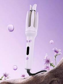 Automatic Hair Curler, Professional Automatic Curling Iron, 4 Temperature & More Heating Modules With Fast Heating For Lasting Beach Waves - UK Plug(220-240V) - View 13
