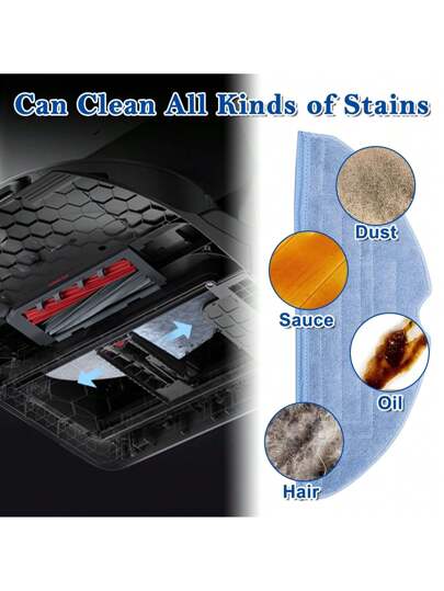 Roborock High Speed Cleaning Brush Saros 10/S8 MaxV Ultra/S8 Max Pro Ultra/S7 Ultra Mop Washing Dock Self (1pc Included), Robot Stofzuiger Accessories view 2