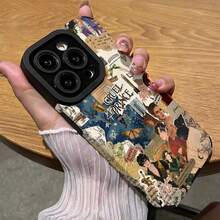 Cruel Prince Theme Collage Suitable For IPhone 16, 16 Plus, 16 Pro, 16 Pro Max, IPhone 15, 15 Plus, 15 Pro, 15 Pro Max, 14, 14 Plus, 14 Pro, 14 Pro Max, 13, 13 Pro, 13 Pro Max, 12, 12 Pro, 12 Pro Max, 11, 11, 11 Pro Max, 7, 8, X, XS Special Artificial Leather Phone Case, Dirt-Resistant, Fashionable, - Trộn màu - Xem 2