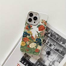Fundas y carcasas protectoras con orificios grandes, diseño de colibrí y girasol, compatibles con phone 16 Pro, 16, 15 Pro, 14, 14 Plus, 14 Pro, 13, 13 Pro, 12 Pro y 11/11 Pro. Regalos para cumpleaños y celebraciones. - Negro - Ver 6