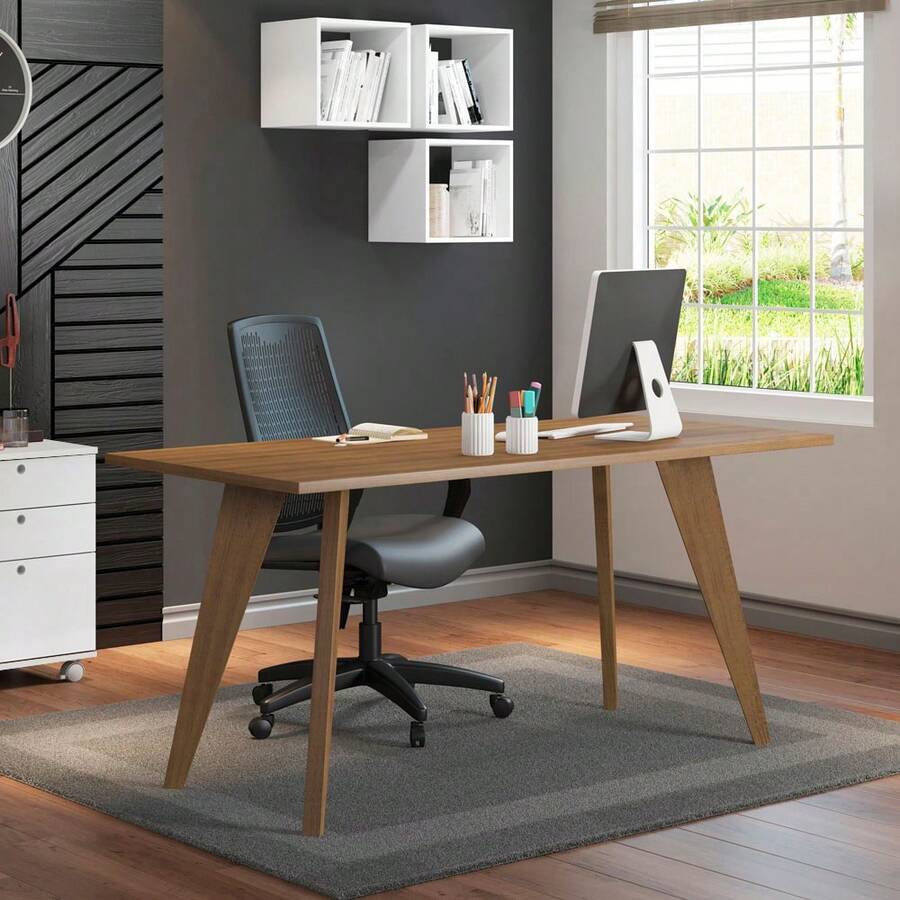 Madesa 5319 Brown Dining Table - Brown - View 1