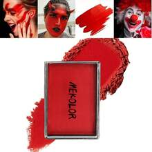 Solid Color Face & Body Paint, Quick Drying & Easy Wash Face & Full Body Graffiti Paint, Water-Soluble Pigment, Black, White, Red, Suitable For Halloween, Cosplay, Stage Plays - Multicolor - View 10