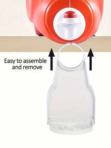 3pcs/2pcs/1pc Plastic Laundry Detergent Cup Holder With Drip Tray - No Electricity Required Soap Dispenser Laundry Detergent Cup Holder With Drip Tray And Soap Dispenser - Anti Spill Design, A Must Have For Home, RV Bathroom - Multicolor - View 6