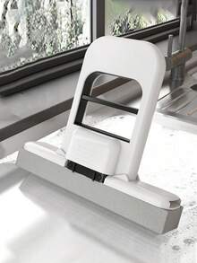 Hand Glass Cleaner, Bathroom Tow Handle, No Hands Needed, Hard Cloth And Convenient Cleaning - Multicolor - View 5