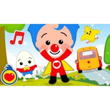 Plim Cartoon Background Birthday Party Photography Pig Photo Rainbow Background Decoration Props Banner Personalized - White - View 3