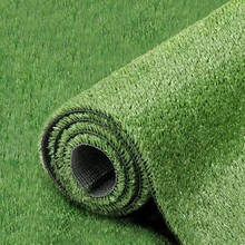Goasis Lawn Artificial Turf Grass Lawn Indoor Outdoor, 7FT-8FT Width Realistic Synthetic Grass Mat, Fake Faux Grass Rug With Drainage Holes Garden Lawn For Pets - 綠色 - 查看 1