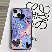 Fundas y carcasas protectoras con diseño de corazón y orificios grandes, compatibles con phone 16 Pro Max, 16, 15 Pro, 14, 14 Plus/14 Pro Max, 13, 13 Pro, 12 Pro, 11/11 Pro. Regalos para cumpleaños y festivales - Blanco - Ver 5