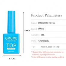 Kit de esmalte de uñas de gel de alta brillo y larga duración, incluye: Top Coat sin necesidad de limpiar, Base Coat, Top Coat reforzado, Removedor mágico, Top Coat mate, Base Coat de goma, Aceite para cutículas, Gel 5 en 1, Imprimador pH, Base Coat pelable. Para manicura en casa y profesional con efecto de uñas de gel que se puede despegar.