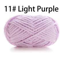 EDCUEBE7 1/2pcs Velvet Soft Yarn, 50g/Pc, 60m/Pc, Handmade DIY Knitting Medium Chunky Yarn Popsicle Yarn, Bulky Polyester Soft Knitting Yarn, Suitable For DIY Crafts, Suitable For Knitting And Crocheting Scarves, Hats, Shoes, Bags, Cushions, Dolls, Blankets, Slippers, Handicraft Crochet Projects