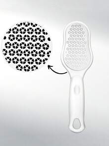 Foot File, Removes Calluses On Heels, Professional Foot Care Stainless Steel Foot File, Suitable For Dry And Wet Use. Foot Scrubber, Removes Dead Skin, Calluses, Scrapes Dead Skin On Soles.