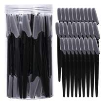 5/10/30/40pcs Unisex Face Razor, Multi-Purpose Eyebrow Trimmer, Facial Hair Removal Tool, Silicone Protected Eyebrow Trimmer, Easy Shaving Razor