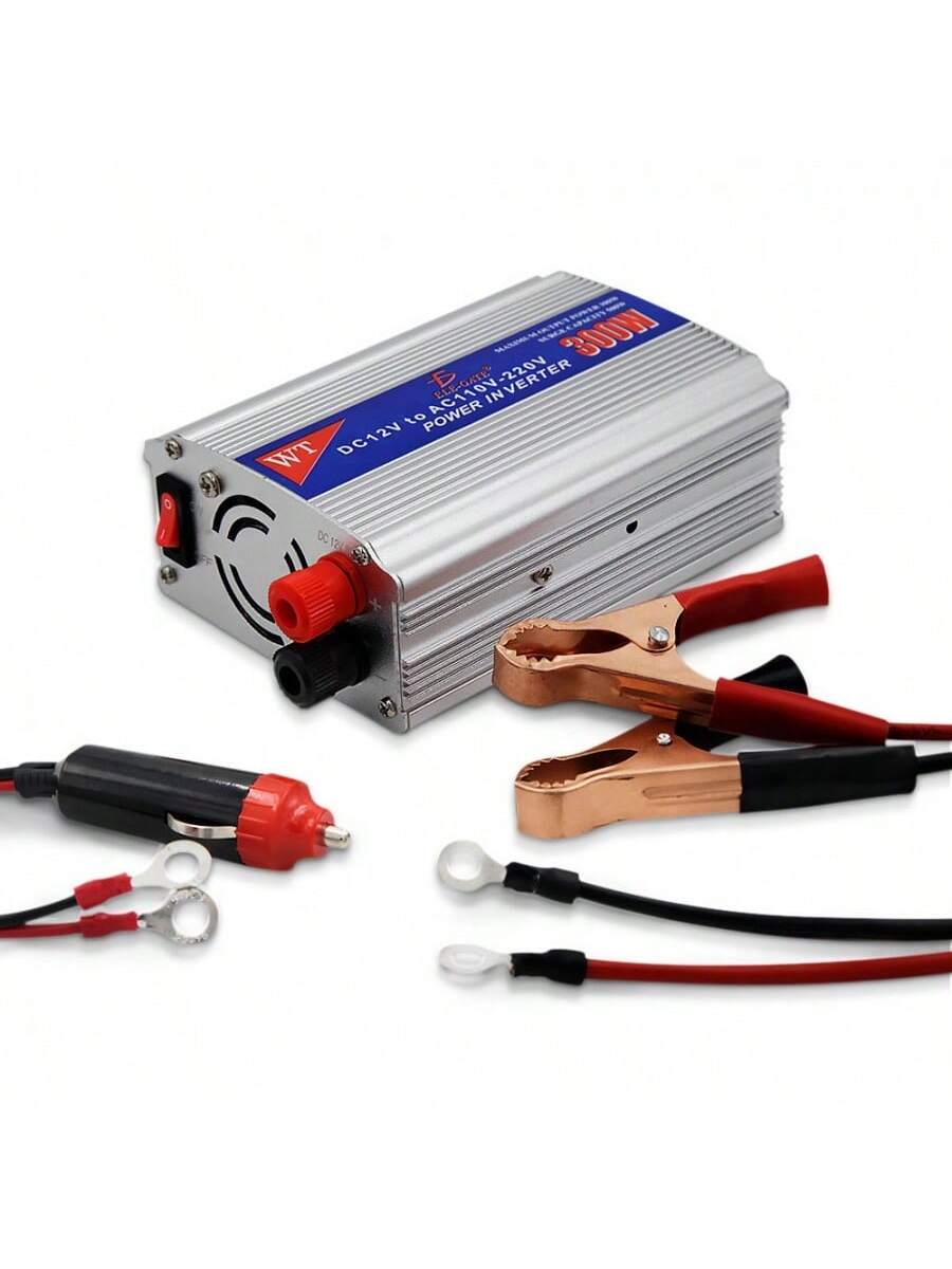 Inversor de potencia automotriz de 300W de 12V a 110V