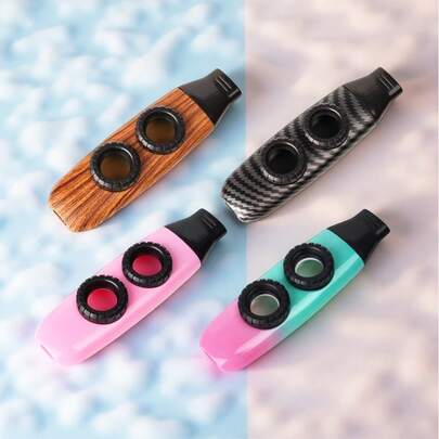 Double Film Kazoo Double Hole Kazoo Guitar Partner Kazoo Pocket Flute Kazoos For Adults Small Instruments
