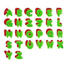 9/26/36/52 Mini Letters Patch, Cute And Mini, Is A High-Quality Auxiliary Material For DIY Decorating Clothing, Can Be Sewn And Ironed, Full Of Creativity, Used For Clothing, Bags, Shoes, Hats Decoration - 彩色 - 查看 16