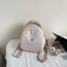 Mini zaino da donna, borsa, borsa casual leggera in nylon, piccolo zaino da lavoro e da viaggio