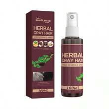 Esencia en aerosol herbal para revertir las canas