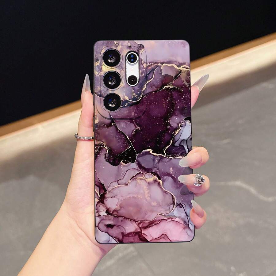 Stylish & Black Eyeball Design TPU Phone Case, Compatible With Apple, Redmi Models, Great Gift For Couples, Girlfriends, Daughters, Teens - Black - View 1