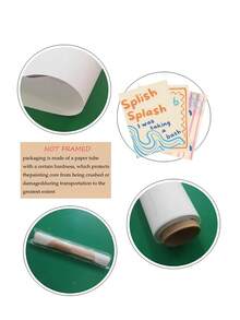 1/3PCS Modern Splish Splash Scrub A Dub Dub Bathroom Print Bathtub Washroom Decor Bath Poster Sign, Cartoon Quotes Wall Art, Funny Bathroom Canvas Wall Art Bedroom Decor, Living Room Decor, Office Decor, Dining Room Wall Decoration, Kitchen Decor, Study Room, Corridor, Dormitory Decoration, Bathroom Decor,Ideal Gift For Friends, Wall Arts, Wall Decor, Home Decor, Room Decor, Canvas Wall Art, Posters, Wall Art With Frame, Optional Frame ﻿