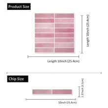 Waterproof And Anti-Oil Stick-On Tiles,Effortless Style Upgrade, Peel-And-Stick Wall Tiles For Kitchen Backsplash/Children's Room/Home Decor,Stickers,Wall Decal, Vinyl Decal For Home Decorations,Spring Decoration Items Refresh Your Home,Rama Decoration Stickers Gifts Birthday Graduation