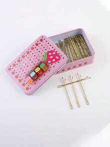 200 piezas/100/50/20 piezas, alfileres para el cabello de mujer de 5cm/1,97 pulgadas, estilo minimalista básico, dorado recto, pinza lateral, pasador Bb, de moda, versátil, elegante simple, accesorios para el cabello, adecuado para salidas diarias, cabello, lavado de cara, maquillaje, combinación de ropa, accesorios, tocado, pinza plana, pinzas, pinzas para el cabello, pasador, garra para el cabello