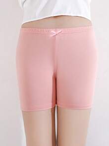 8 chiếc quần short nơ màu trơn cho trẻ em, quần short an toàn mỏng, thích hợp mặc hàng ngày - Nhiều màu - Xem 9