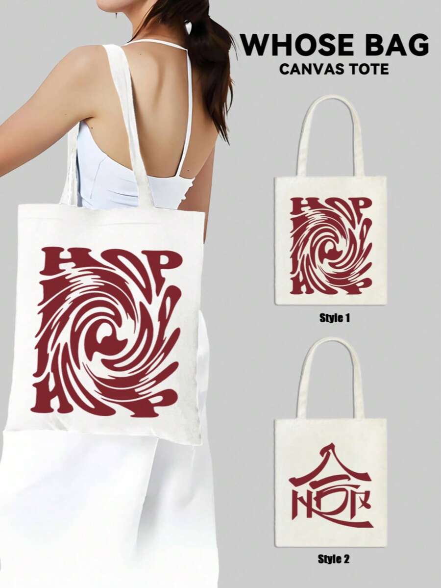 Kpop Idol,/SKZ/HOP , KPOP Fan Support Tote Bag,Handbag, Reusable Shopping Bags, Foldable Large Capacity Casual Grocery Bags,Support Tote Bag,Handbag, Reusable Shopping Bags, Foldable Large Capacity Casual Grocery Bags,Tote Bag