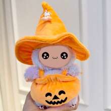 Vestido de calabaza para muñeca de 17 cm, disfraz de Halloween para muñeca Generación 1 y 2 (solo ropa)