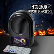 Brinquedo Eletrônico com Controle Remoto e Sons de Terror, 30 Tipos de Sons Assustadores, Dispositivo Eletrônico com Controle Remoto, Adequado para Casa, Escritório, Brincadeira Malévola Entre Amigos, Presentes do Dia da Mentira e Halloween