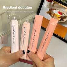 4 PIEZAS de cinta adhesiva de doble cara con puntos, adhesivo sin costuras que gira 360°, adecuado para usar en álbumes de recortes, manualidades DIY, de vuelta a la escuela, suministros de oficina, diarios hechos a mano y proyectos artísticos