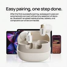 PHILIPS TAT2169 藍牙耳機 雙麥通話降噪 快速充電 超長續航 迷你舒適小巧 半入耳式 健身運動 防水抗汗 藍色 - 藍色 - 查看 5