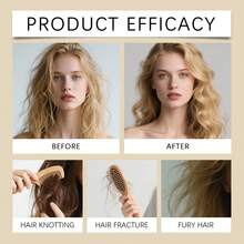 100ml 香薰护发精油 - 摩洛哥坚果油和荷荷巴油混合物，保湿柔顺护发油，适合女性日常造型前使用或夜间修复