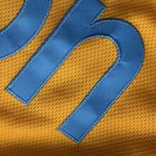 Men's Baseball Jersey 34 Yellow Button-Down Embroidered Sports T-Shirt Gym Clothes Men Basic T Shirt - 黃色 - 查看 4