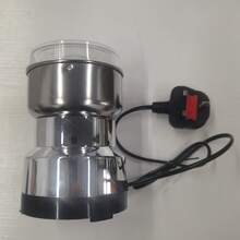 RAF 8 刀片不锈钢电动研磨机，适用于咖啡豆、谷物、坚果、胡椒和婴儿食品，多功能咖啡研磨机、谷物研磨机、坚果研磨机、香料研磨机、超细食物研磨机 - 英規插(220-240V) - 查看 10