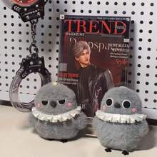 1 Disfraz de Halloween - Muñeca con diseño de amor y espacio profundo, muñeca de cuervo divertida y linda, mochila, colgante de bolso, regalo de anime, llavero de muñeca, decoración de habitación, para fans de anime