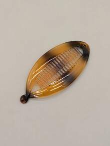 1个/2个/3个/5个装 简约大号鱼尾发爪夹，长度14厘米/5.5英寸，优雅竖款高马尾扭转香蕉夹，适用于发髻、波浪卷、马尾等发型，春夏新品，送礼佳品，易于使用，头部饰品，发夹 - 多色加大號 - 查看 11