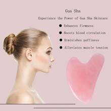 Gua Sha Facial Tool Guasha Stone Scraping Massage Natural Jade Stone Gua Sha Massager Tool For Face Eye Neck Anti-Aging Slimming & Firming,Gua Sha Facial Tools, Jade Guasha Tool For Face & Eye Gua Sha Stone For Puffiness Reducing & Jawline Sculpting Face Stone Gua Sha Tools For Skin Care Woman GuaSha Stone Tool,Beauty,Skin Care Products,Spa,Self Care,Skin Care Tools,Face Care,Esthetician Supplies,Massage,Face Massage Tool,Face Roller - Pink - View 5