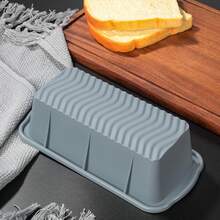 4pcs, Silicone Loaf Pans, Baking Mold And Bread Mold, Toast Making Tool, Non-Stick Bakeware, Oven Accessories, Baking Tools, Kitchen Accessories