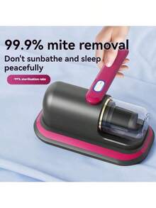 WWFW Milbenentfernungsgerät, kabelloses UV-Desinfektionsgerät für den Haushalt, Handstaubsauger, Milbenentfernungsartefakt