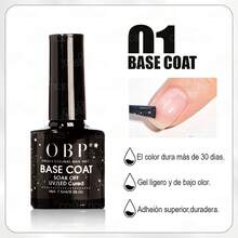 OBP C & G Kit Gel Top Coat Y Base Coat Para Uñas 7.5ml - transparente - Ver 2