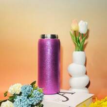 32oz 304 Stainless Steel Extra-Large Capacity Water Bottle | Keeps Water Hot Or Cold | Couples' Water Bottle | Perfect For Home, Office, School, And Other Occasions. - 鑽孔紫 - 查看 2