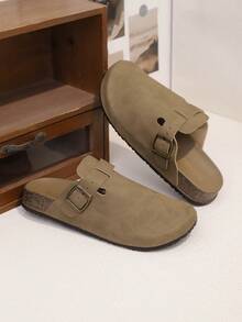 1双时尚青少年凉鞋 - 杏色 - 查看 1