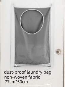 Room Decor Home Decor Halloween Decor Bedroom Decor Bathroom Decor Fall Over-The-Door Laundry Organizer Hanging Bag - Waterproof Wall-Mounted Dirty Clothes Storage For Bathroom, Dormitory, Student Dorms Bathroom Laundry Hanging Bag - Wall-Mounted Waterproof Dirty Clothes Organizer For Changing Room