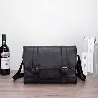 Bolso de hombro de gran capacidad para hombre para viajes, bolso bandolera horizontal, mochila de estilo coreano para ir al trabajo.