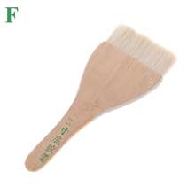 Pinceles de pelo de cabra de seis tamaños para pintura al óleo, acuarela y acrílica, suministros de arte