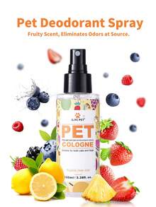 GJYC PET Pet Deodorizing & Perfume Spray For Dogs & Cats – Detightful Fruity Scent Or Rose Fragrance | 3.38 Fl Oz | Long-Lasting Odor Control, Alcohol-Free & Hypoallergenic Formula - Multicolor - View 10