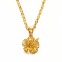 1pc Hawaiian Flower Pendant Necklace Marshallese Kiribati Guam Micronesia Chuuk Pohnpei Jewelry Wedding Products Valentines,Mom,Mother,Mother's Day, - Nhiều màu - Xem 1