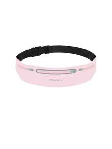 男女通用跑步腰包 - 轻质反光手机袋，带 3 个口袋，可调节隐形健身腰包，适合夜间和早晨慢跑、徒步旅行、健身房 - 耐用男女通用设计，跑步配件，时尚运动外观，安全拉链开合